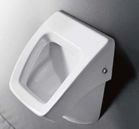 Писсуар подвесной под скрытый налив Kerasan Spa белый 333001