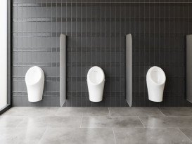 Пісуар підвісний Ravak Freeman 34х26х64 см кераміка білий X01929