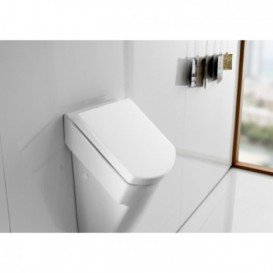 Пісуар підвісний Roca Hall з кришкою і верхнім підведенням кераміка білий A35362E000