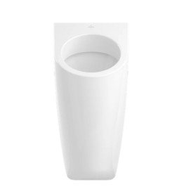 Писсуар подвесной Villeroy & Boch Architectura 32,5х35,5 см с меткой санитарная керамика CeramicPlus альпийский белый 558605R1