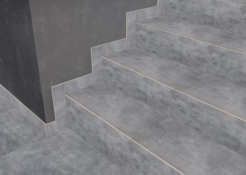 Плінтус Cerrad Batista Steel 119,7x8 см 5903313306157