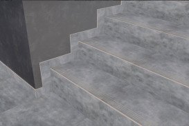 Плінтус Cerrad Batista Steel lappato 119,7x8 см 5903313306119