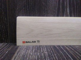 Плінтус Salag NG80 ПВХ дуб полярний NG8073