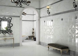 Плитка для пола Saloni Corinto Blanco 43х43 см 113603