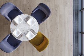 Плитка керамогранит Cerrad Acero Bianco 159,7x19,3 см 5903313302425