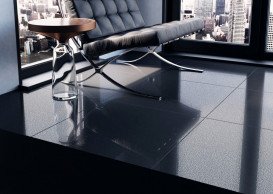 Плитка керамограніт Cerrad Cambia Black lappato 59,7x59,7 см 5903313312387