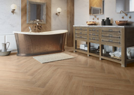 Плитка керамограніт Cerrad Catalea Honey 90x17,5 см 5901779377162