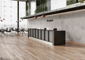 Плитка керамогранит Cerrad Concrete Gris 119,7x59,7 см 5903313303644