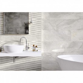 Плитка керамограніт Cerrad Masterstone Silver waves 119,7x29,7 см 5903313315036