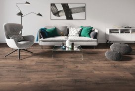 Плитка керамогранит Cerrad Tonella Brown 159,7x19,3 см 5903313302869