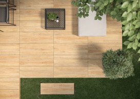 Плитка керамогранит для террасы Cerrad Tauro Sabbia 2.0 119,7x39,7 см 5903313325318