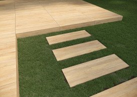 Плитка керамогранит для террасы Cerrad Tauro Sabbia 2.0 119,7x39,7 см 5903313325318