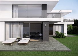 Плитка керамогранит для террасы Cerrad Crafter Nero 2.0 119,7x59,7 см 5903313325271