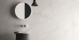 Плитка керамограніт Fiandre Marble Lab Premium White Semilucidato 60х120 см AS191X864