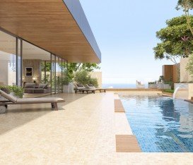 Плитка керамограніт InterGres Capri 240х120 см бежевий 240120 44 021/L