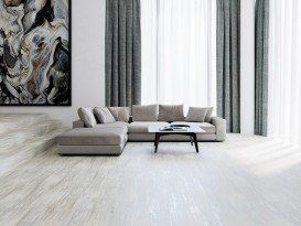 Плитка керамогранит InterGres Consumato 120х16 см светло-серый 071 239401