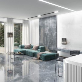 Плитка керамограніт InterGres Pulpis 120х60 см сірий полірований 071/L 245702