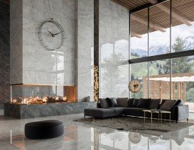 Плитка керамогранит InterGres Roland 120х60 см серый полированный 071/L 267802