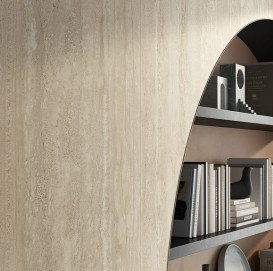 Плитка керамогранит Mirage Elysian Travertino Light NAT Sq RETT 60х120 см EY 07