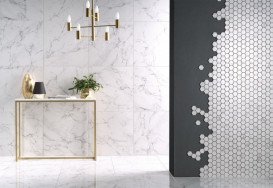 Плитка керамогранит Nowa Gala Frost White White poler 59,7х59,7 см 5900423036080