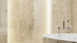 Плитка керамограніт Nowa Gala Golden Beige Dark Beige poler 59,7х29,7 см 5900423036141