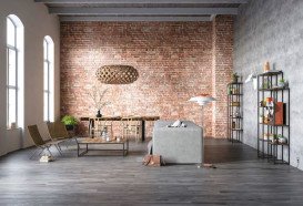 Плитка керамогранит Nowa Gala Grey Oak Dark Grey 119,7х19,3 см 5900423040759