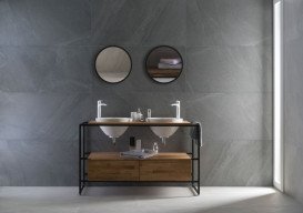 Плитка керамогранит Nowa Gala Stonehenge Dark Grey lappato mat 59,7х59,7 см 5900423042159