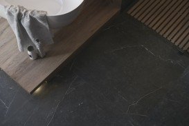 Плитка керамогранит Paradyz Barro Nero матовый грес 89,8x89,8 см R-R-898X898-1-BARR.NE