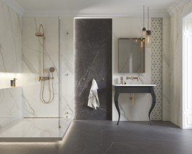 Плитка керамограніт Paradyz Calacatta матовий грес 59,8x59,8 см R-R-598X598-1-CALA.--N