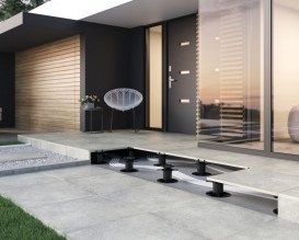 Плитка керамогранит Paradyz Garden Grys Szkl. Rekt. Mat. 2.0 59,5х59,5 см R-R-595X595-1-GARD.GR20