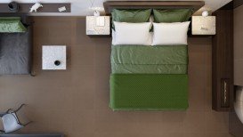 Плитка керамогранит Paradyz Intero Brown Gres Rekt. Mat. 59,8х59,8 см Q-R-598X598-1-INTE.BR---2