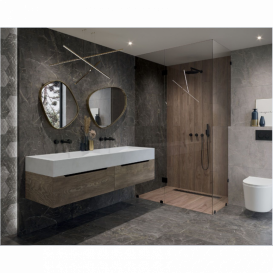 Плитка керамограніт Paradyz Marvelstone Grey Gres Szkl. Rekt. Mat. 59,8х59,8 см R-R-598X598-1-MARV.GR