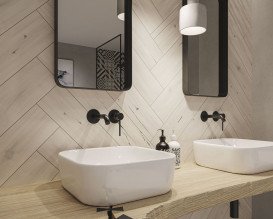 Плитка керамограніт Paradyz Nordland Arctic Gres Szkl. Rekt. 14,8х89,8 см R-R-148X898-1-NORD.AR