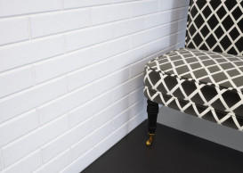 Плитка клинкер Cerrad Foggia Bianco 24,5x6,5 см 5901779371900