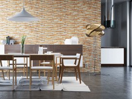 Плитка клінкер Cerrad Kallio Amber 45x15 см 5901779373775