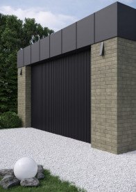 Плитка клинкер Cerrad Macro Grafit 30x7,4 см 5902510808983