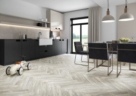 Плитка клінкер Cerrad Notta Silver 60x11 см 5902510808181