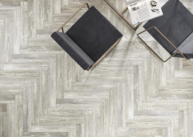 Плитка клінкер Cerrad Notta Silver 60x11 см 5902510808181