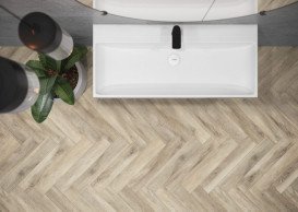 Плитка клінкер Cerrad Tramonto Bianco 60x11 см 5902510808020