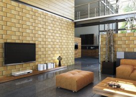 Плитка клинкер настенная Cerrad Stone cer 5 Ciemny Gobi 30x14,8 см 5903263447276