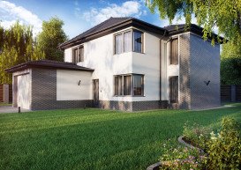 Плитка клинкер настенная Cerrad Grafitowa 24,5x6,5 см 5903263449867