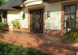 Плитка клинкер настенная Cerrad Kalahari RUST 24,5x6,5 см 5903263449775