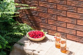 Плитка клинкер настенная Cerrad Rot Shaded RUST 24,5x6,5 см 5903263449539