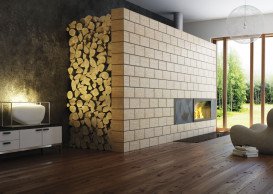 Плитка клінкер настінна Cerrad Stone cer 10 Ecru 30x14,8 см 5903263447320