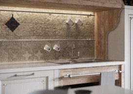 Плитка клинкер настенная Cerrad Torstone Grys Decor 30x14,8 см 5902510809300