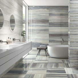 Плитка настінна Baldocer Parsel Indigo 120х40 см 253202