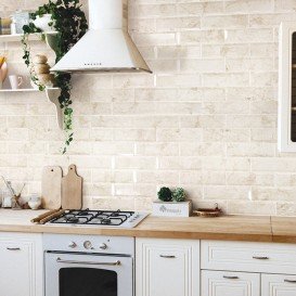 Плитка настінна Monopole Ceramica Mistral Marfil Brillo Bisel 30х10 см 267201