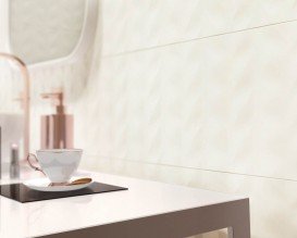 Плитка настенная Paradyz Elia Bianco A 25х75 см SSR-250X750-1-ELIA.BIA