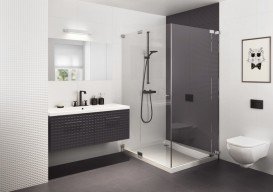 Плитка настінна Paradyz Esten Grafit C Struktura 29,5х59,5 см SSR-295X595-1-ESTN.GTC--2