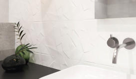 Плитка настенная Paradyz Natura Bianco Sciana Struktura 30х60 см SS--300X600-1-NATR.BI